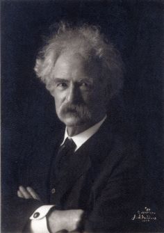 Portrait of Mark
   Twain